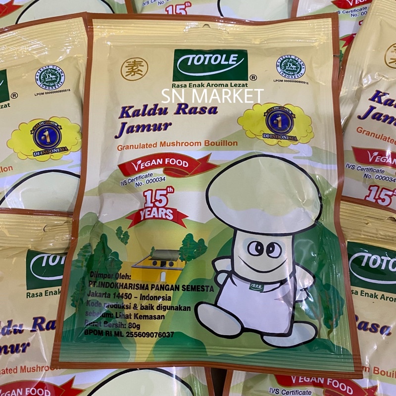 

Kaldu Jamur Totole 80 gr