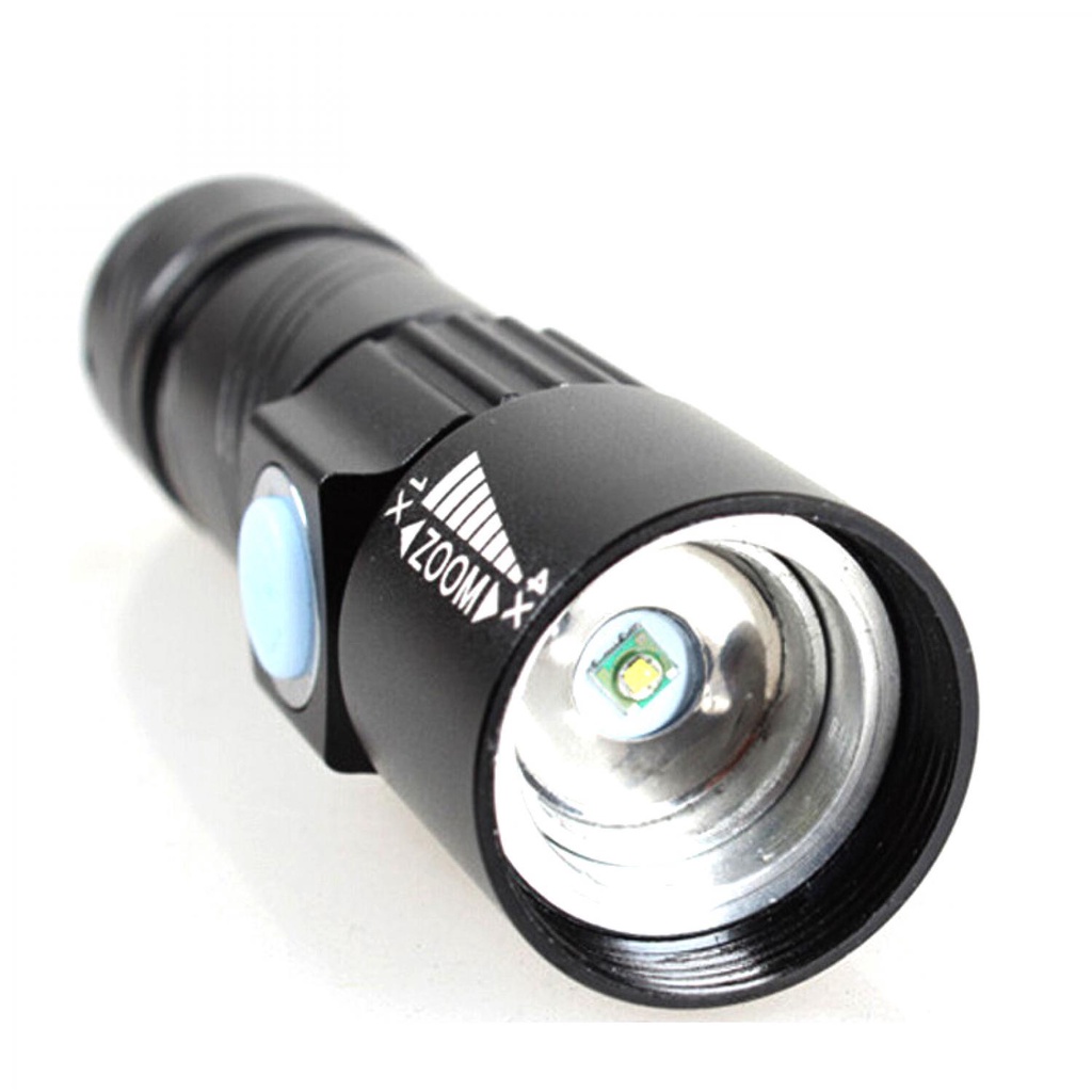 IDN TOOLS - TaffLED Senter LED Mini USB Rechargeable Q5 LED 2000 Lumens