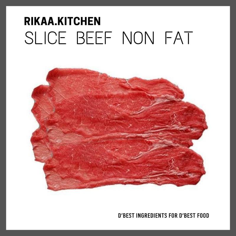 

RIKAA.KITCHEN - SLICE BEEF NON FAT, YAKINIKU TERIYAKI BEEF,