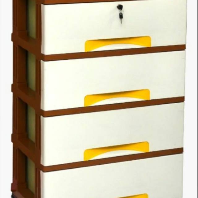 Laci Plastik Baju Napolly Motif 4 Susun