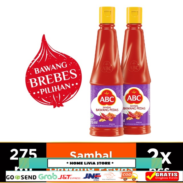 

ABC Sambal Bawang Pedas 2 x 275 mL