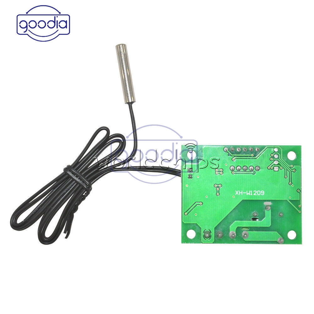 ✈【Fast/COD】✈ -50-110°C W1209 12V Digital thermostat Temperature Control Switch sensor Module