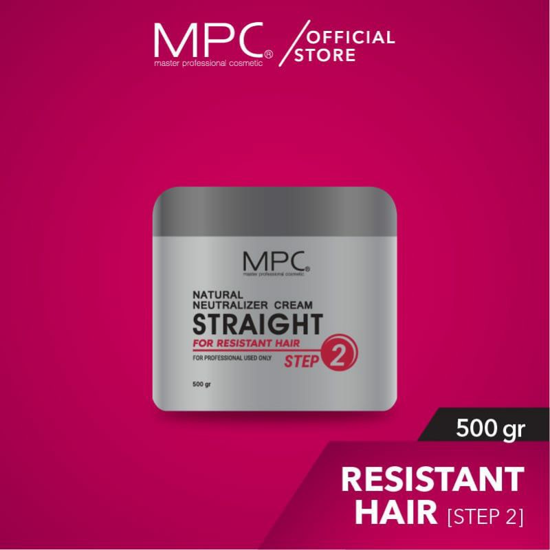 MPC STEP 2 (500GR) RESISTANT / NORMAL Neutralizer Cream Krim Pelurus Rambut