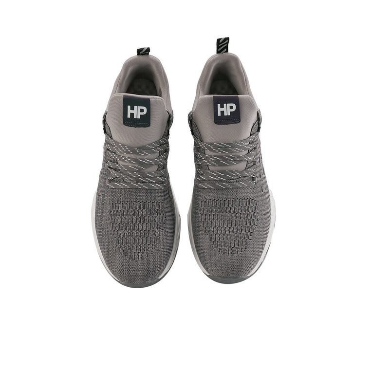 SEPATU SNEAKER HUSH PUPPIES PRIA ORIGINAL CASUAL KETS ABU-ABU HM029