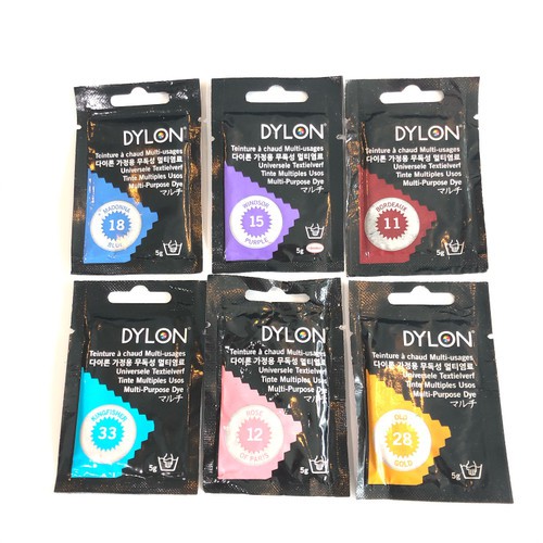 DYLON PEWARNA TEKSTIL - PEWARNA PAKAIAN - PEWARNA KANCING DYLON ORIGINAL