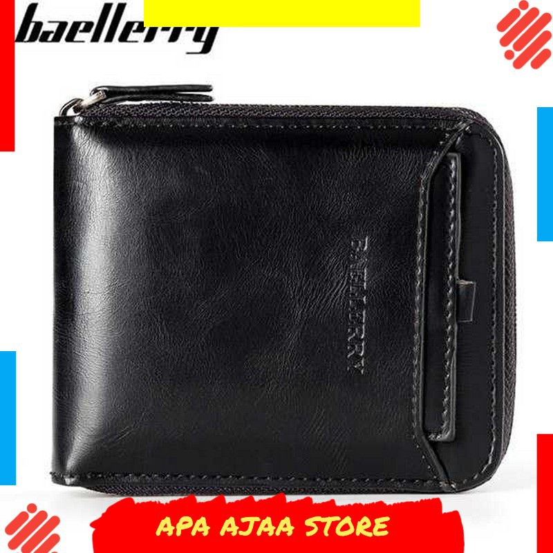 Bergaransi ! Baellerry Dompet Pria Bahan Kulit - D3124