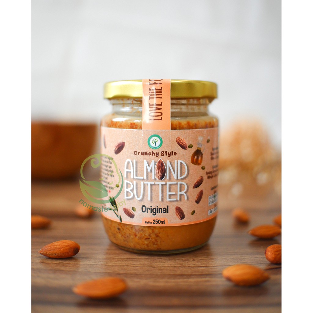 

ALMOND BUTTER CRUNCHY STYLE 250ML