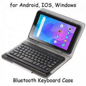 Keyboard Removable Case Casing Cover Evercoss Bravo Tab Tablet Android 7 Inch X7