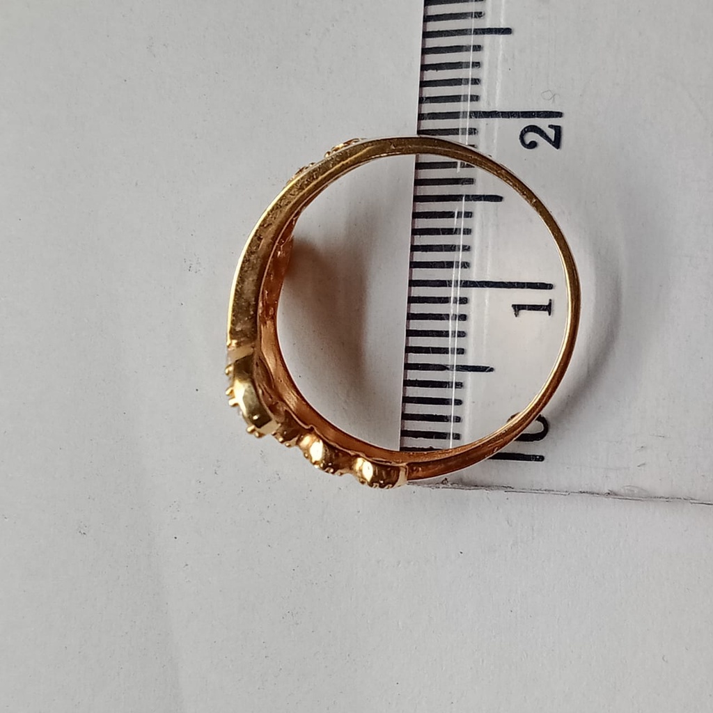 Cincin Emas 17K - 2.4 gr Kadar 750 - 153