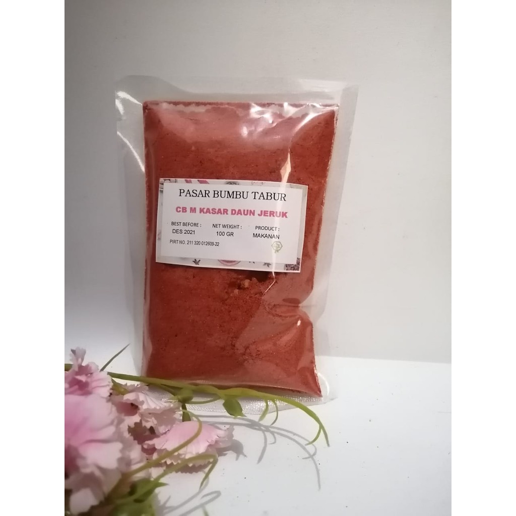 

CABE MERAH KASAR DAUN JERUK 100 GR BUBUK TABUR