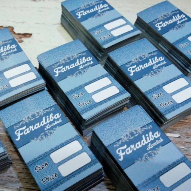 

Hang Tag Murah 400pcs