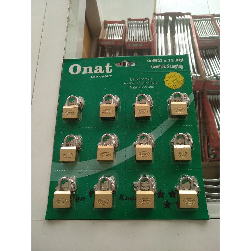 gembok samping 20 mm onat