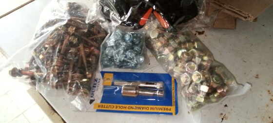 Roofing Baja Ringan 10*16 Bengkel Besi Stainless Steel Interior Teknik