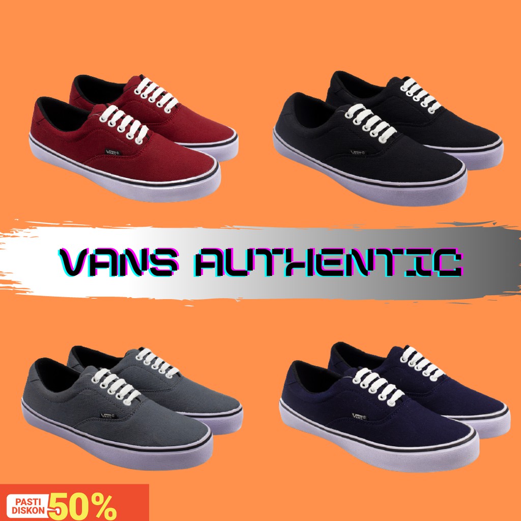 Sepatu Vans Authentic Snekers Sepatu Sneakers Cowo Sepatu Snikers pria