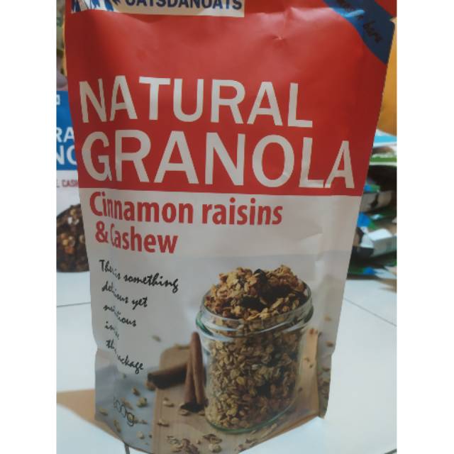 

Granola cinnamon Raisins & cashew