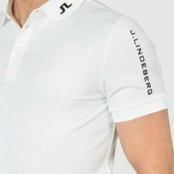 ✮ KAOS POLO BAJU PRIA WANITA DISTRO J.LINDEBERG GOLF J LINDEBERG - Putih, S ✰