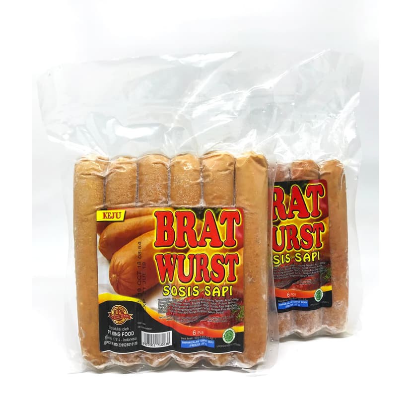 

Sosis Sapi Bratwurst Keju