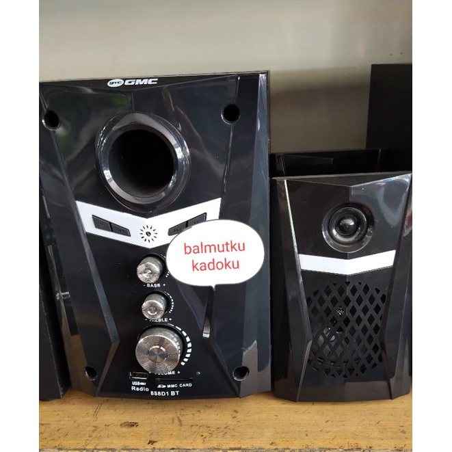 SPEAKER AKTIF GMC 888D1 BT SPEAKER MULTIMEDIA BLUETOOTH