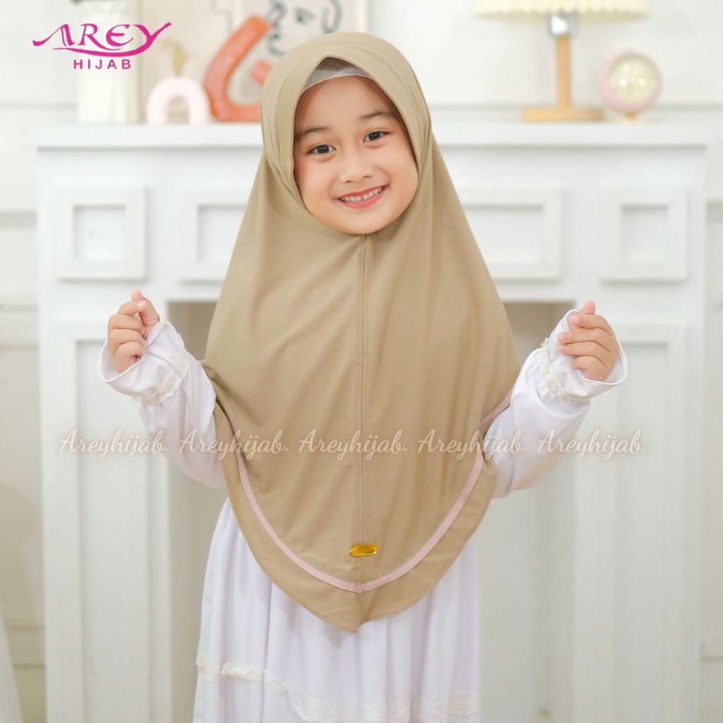 Arey Jilbab Anak Zena List sekitar 3-6 thn By Arey