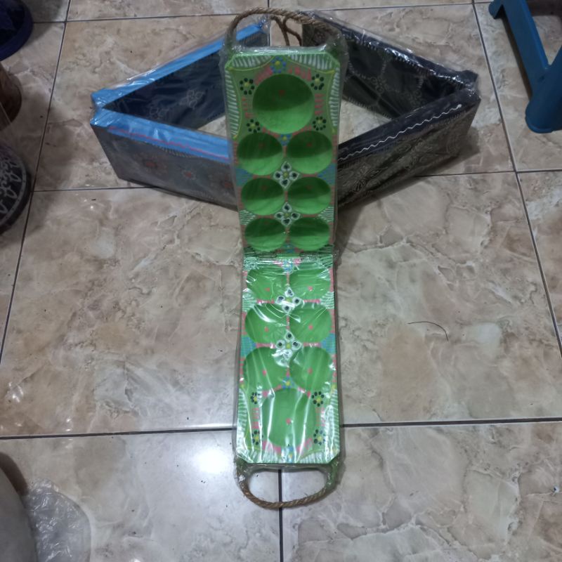 CONGKLAK LIPAT BAHAN KAYU_ CONGKLAK ANAK BERMOTIF _CONGKLAK PERMAINAN TRADISIONAL