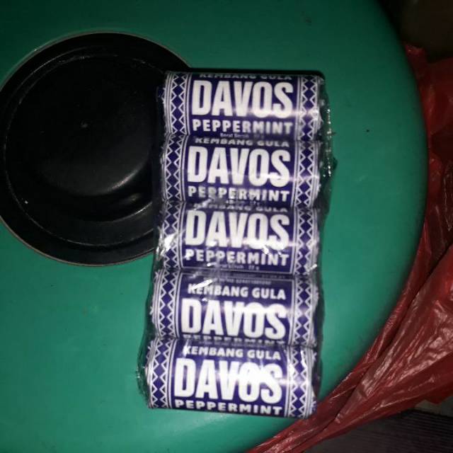 

DAVOS PEPERMINT/ PERMEN DAVROS ecer dapet 3 pcs