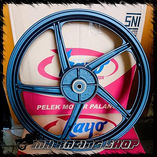 VELG RACING PSW SUPRA X VELK RESING SUPRA X DEPAN BELAKANG PALANG 5 MIRING