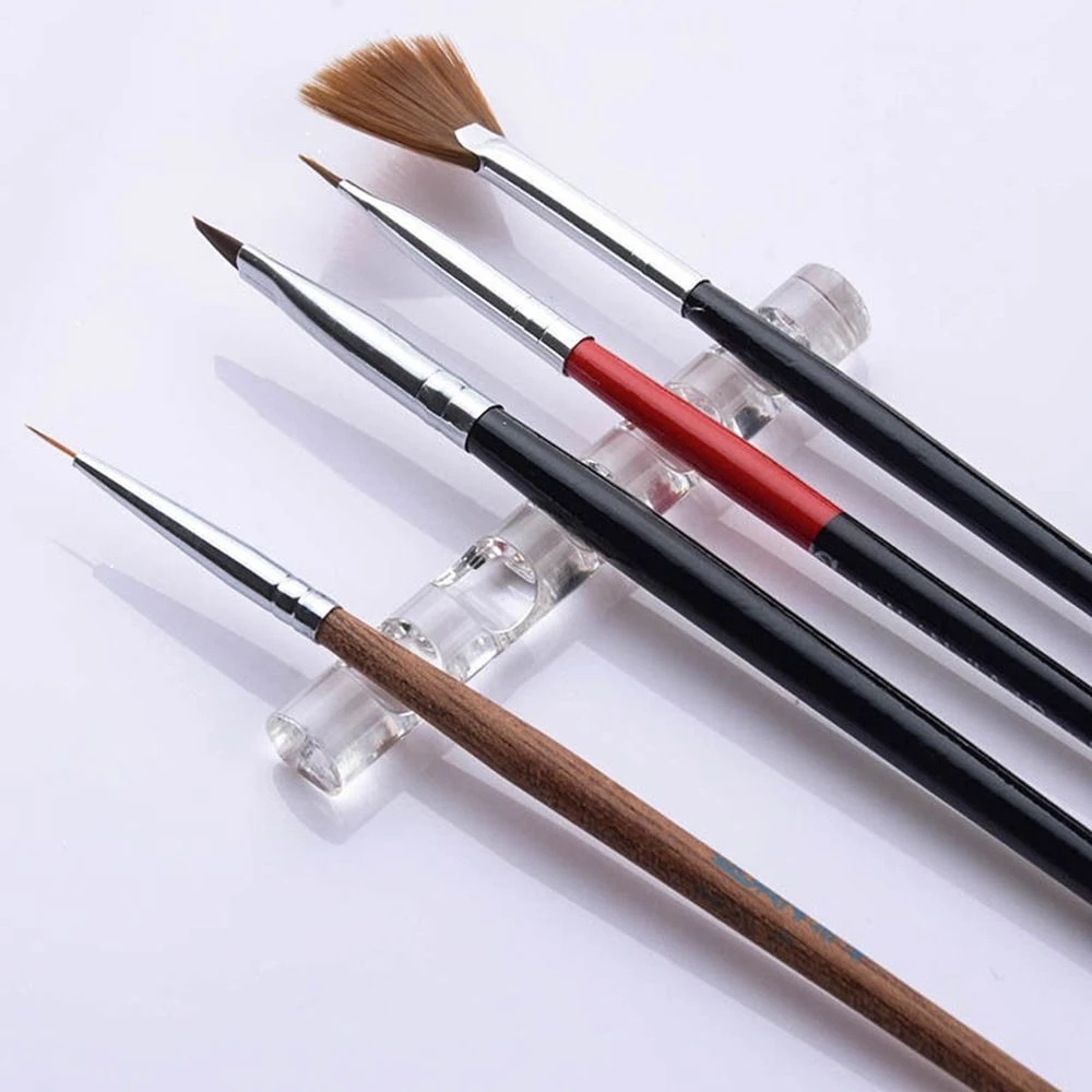 1Pc Acrylic Nail Brush Stand