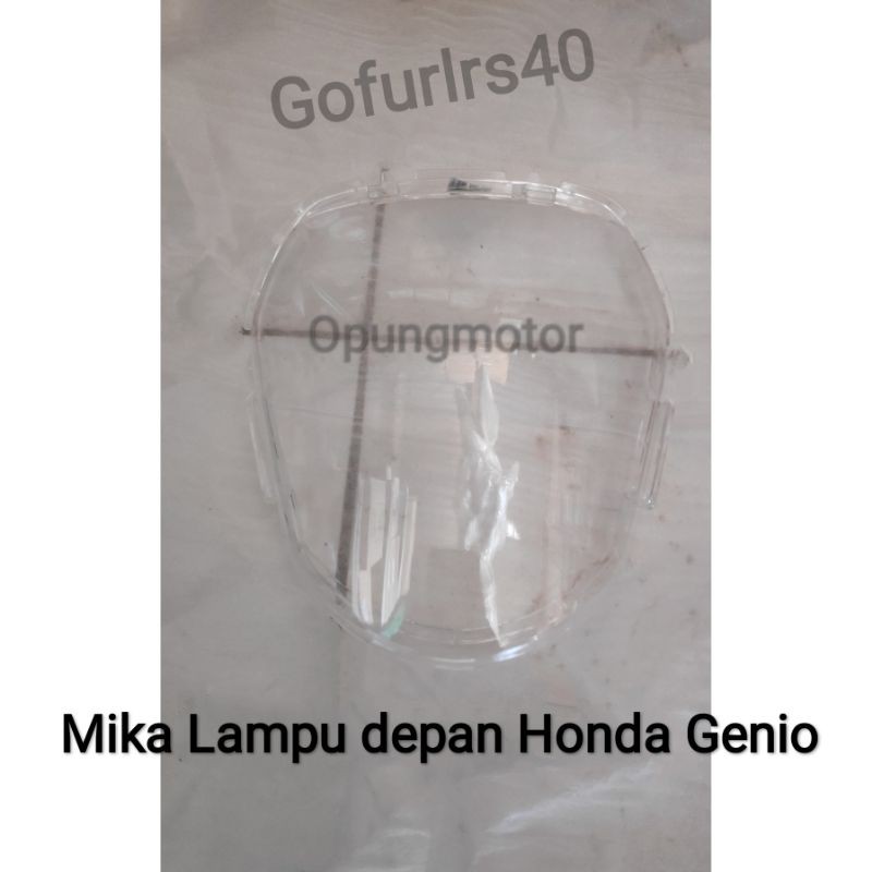 Mika Lampu depan Honda Genio New Kaca Lampu Depan Honda Genio