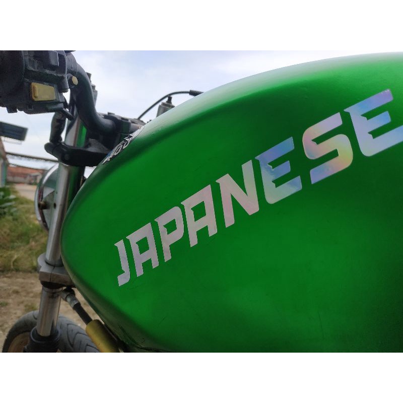 

stiker crome hologram japanese