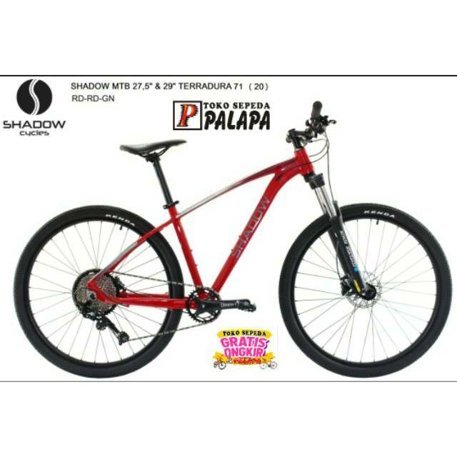 MTB 29 SHADOW Terradura 7.1 13 Speed Sepeda Gunung By United