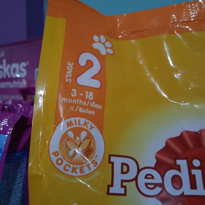 Makanan Anjing Pedigree Puppy Chicken, Egg and Milk Flavour 1.3kg