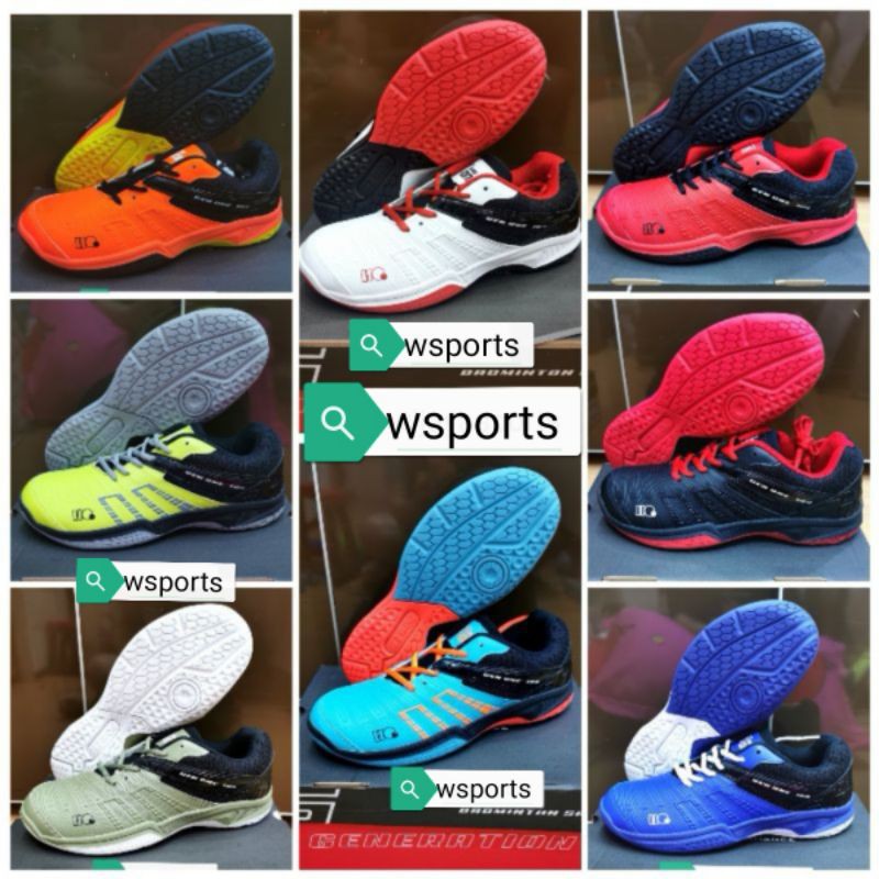 [[Boleh Tukar Ukuran]] Sepatu Badminton Hiqua Hi Qua G1 Generation Gen One Original