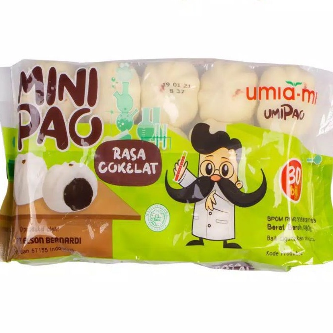 

UMIAMI Mini Pao Coklat Ayam Sapi isi 30 Minipao