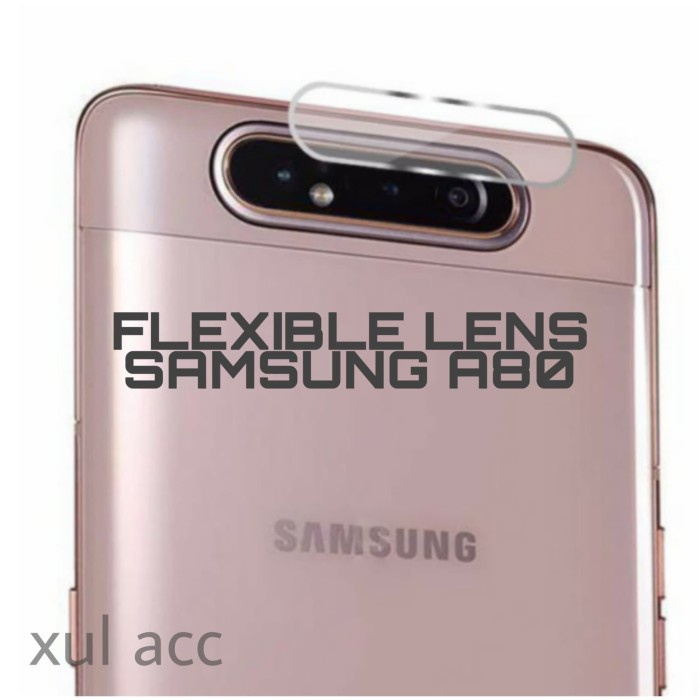 TEMPERED FLEXIBLE KAMERA SAMSUNG A80 PELINDUNG KAMERA LENS SAMSUNG A80
