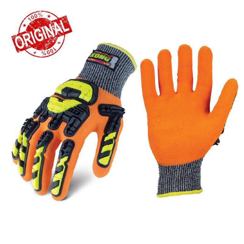 Gloves Ironclad KONG KCHA5 Sandy Nitrile Impact - Sarung Tangan Safety Ironclad