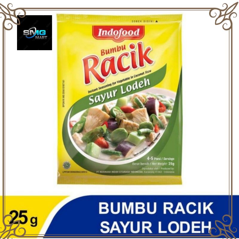 

BUMBU RACIK SAYUR LODEH INDOFOOD 25 GRAM