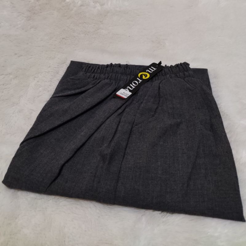 Celana Kulot Wanita Jumbo dan Standar SUPER PREMIUM Katun Supernova Bawahan Wanita Berkualitas-Dark grey
