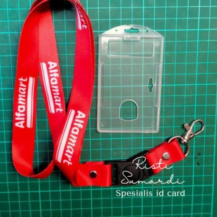

HOT SALE Tali Id Card Alfamart Printing 2 Sisi 2cm Free Chasing/LANYARD CUSTOM