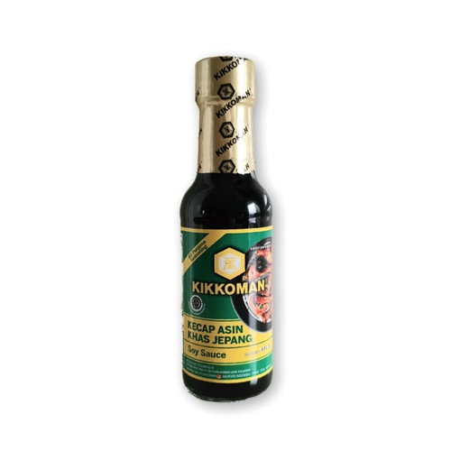 

Kikkoman Soy Sauce 150 ml Halal / Kecap Asin Khas Jepang / Shoyu Halal