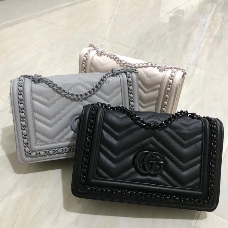 Gucci Bag mix Rantai