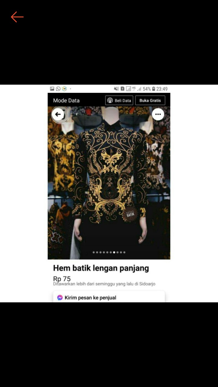 Batik Pekalongan Lengannpanjang
