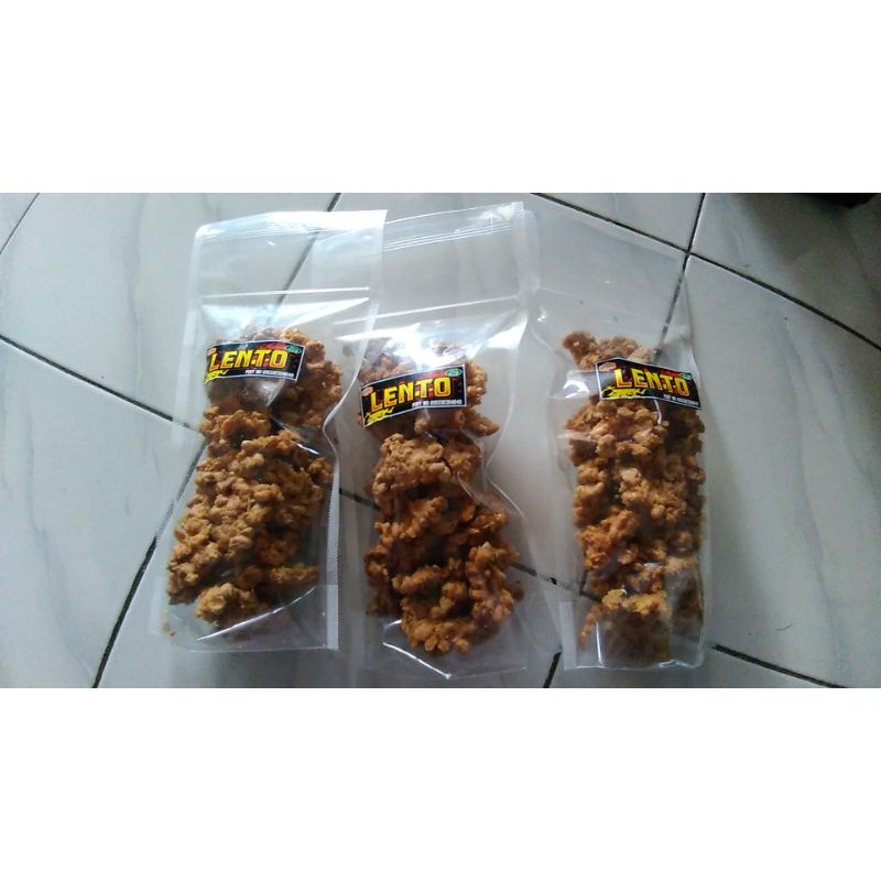 

lento,,gurih enak dan bikin ketagihan..