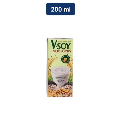 V-SOY UHT Multi Grain Soy Milk 200ml
