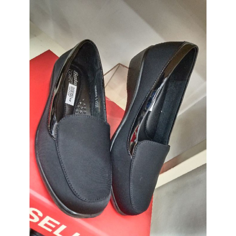 pantofel wanita Bata Comfit 659 - 6600 Black