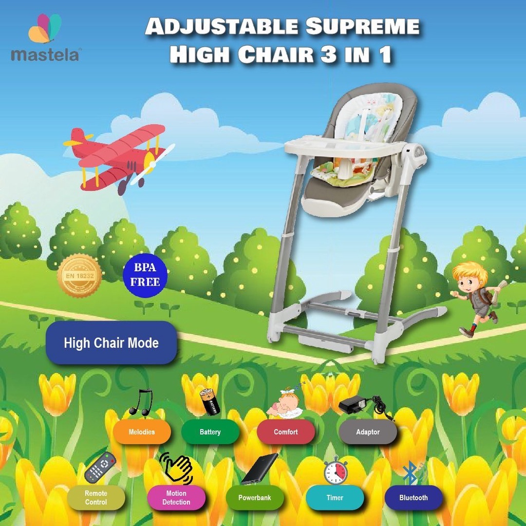 Mastela Adjustable Supreme 3 in 1