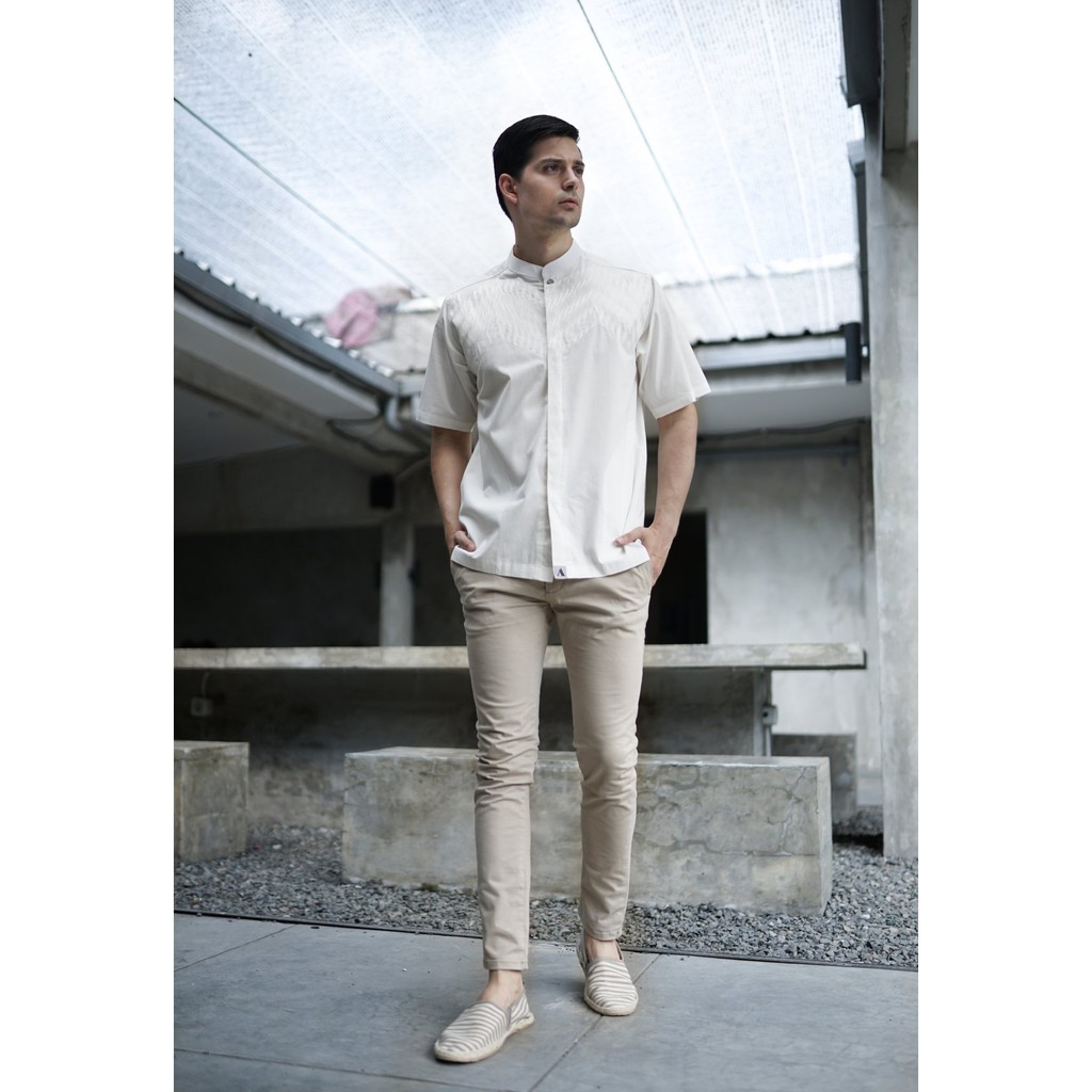 BAJU KOKO AL ACHWAN ERDANA BROKEN WITE Shopee Indonesia BAJU KOKO AL ACHWAN ERDANA BROKEN WITE Shopee Indonesia