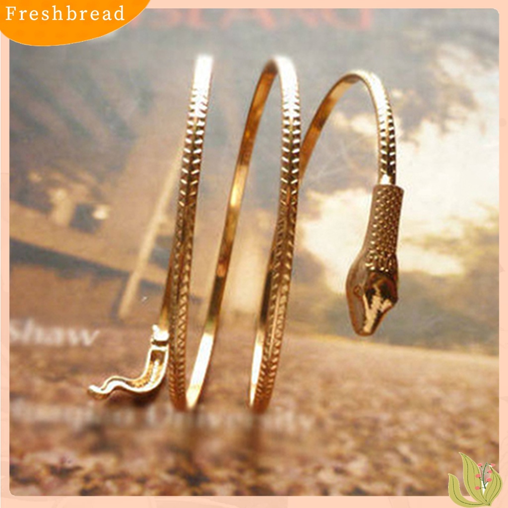 [TERLARIS]Bracelet Fashion Coiled Snake Spiral Armlet Armband Bangle Bracelet for Women