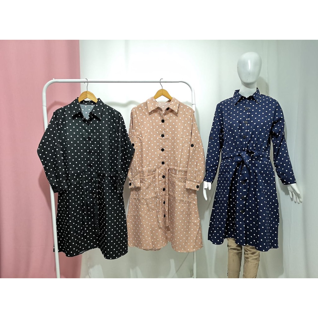 POLKADOT | TUNIK POLKADOT | TUNIK CANTIK