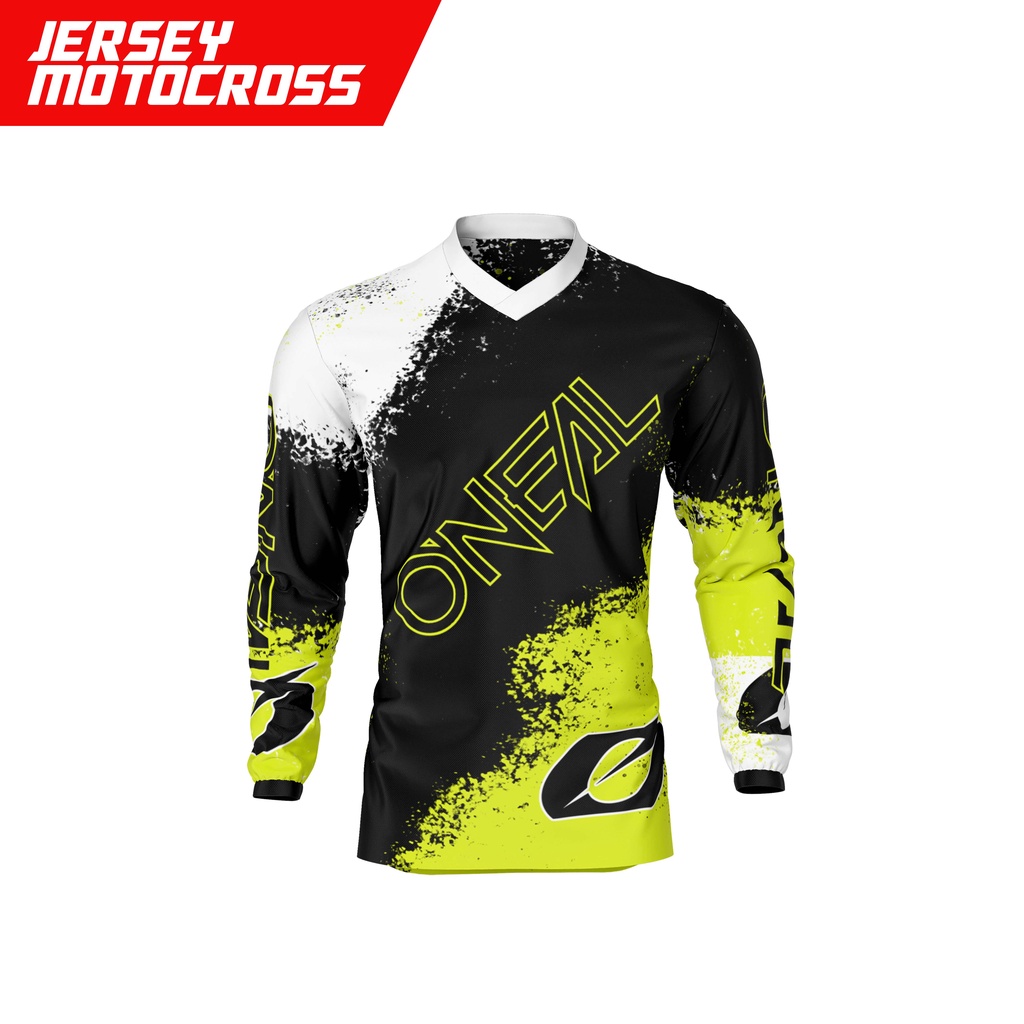 JERSEY RACING MOTOR CROSS LONG SLEEVE MOTOCROSS LENGAN PANJANG SERIES 7