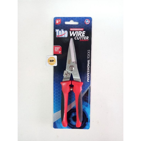 Gunting seng Toho 8 inc Lurus gunting kawat plat